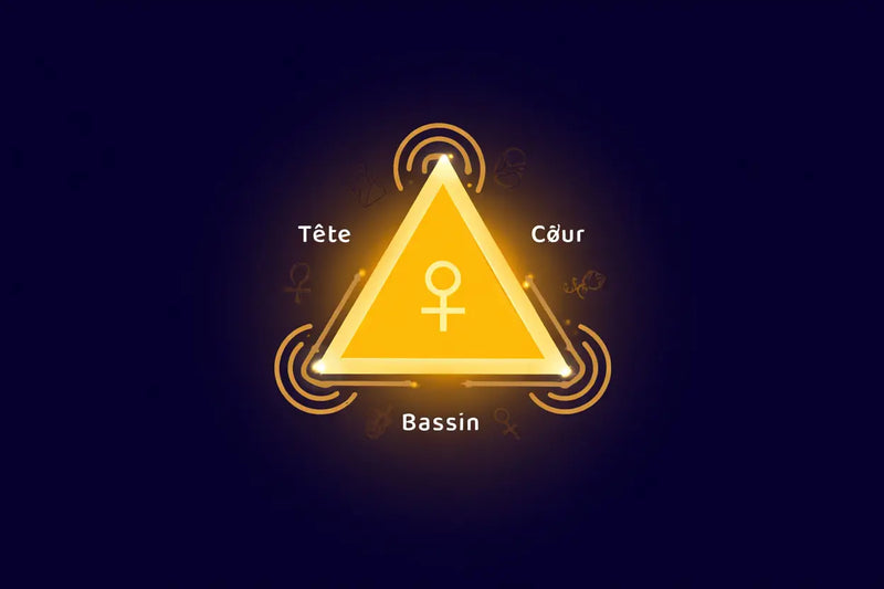 Soin triangle d'or d'Isis : rituel énergétique sacré