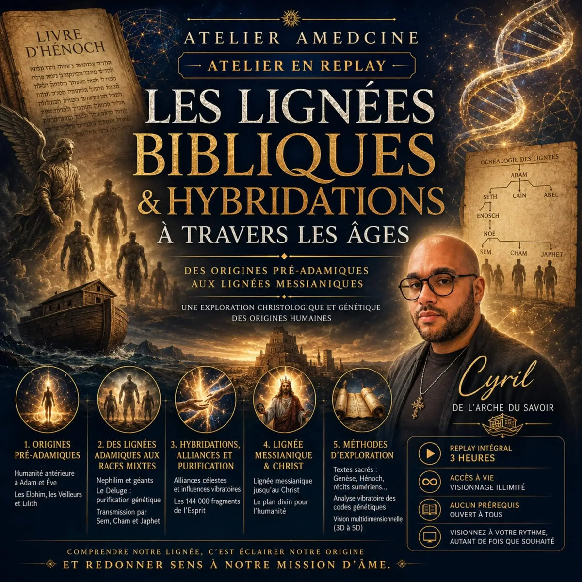 Les lignées et hybridations bibliques - atelier en replay avec Cyril