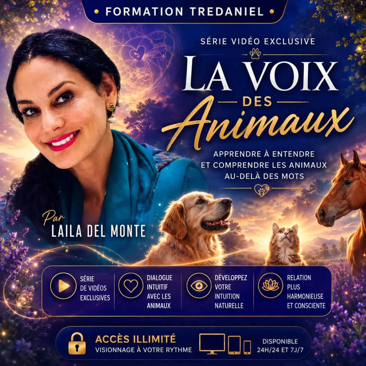 La voix des animaux - série de vidéos avec Laila Del Monte