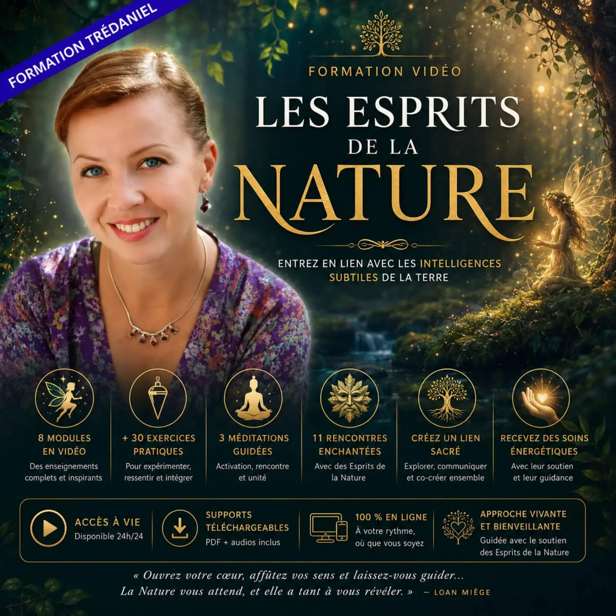 Les esprits de la nature - formation vidéo avec Loan Miège