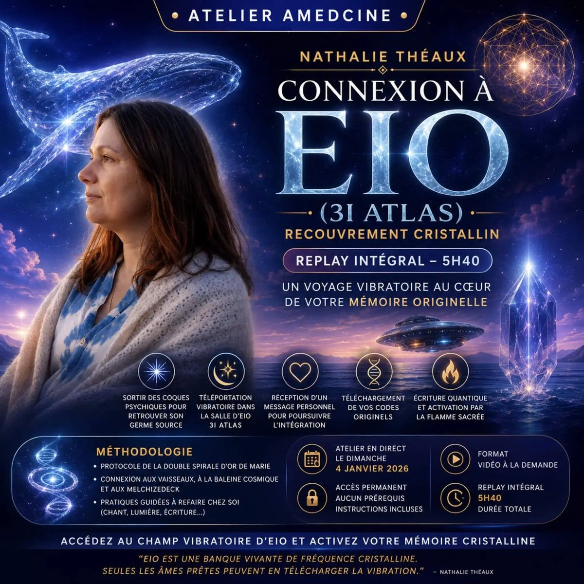 Connexion à EIO (3I ATLAS) - atelier en replay avec Nathalie Théaux