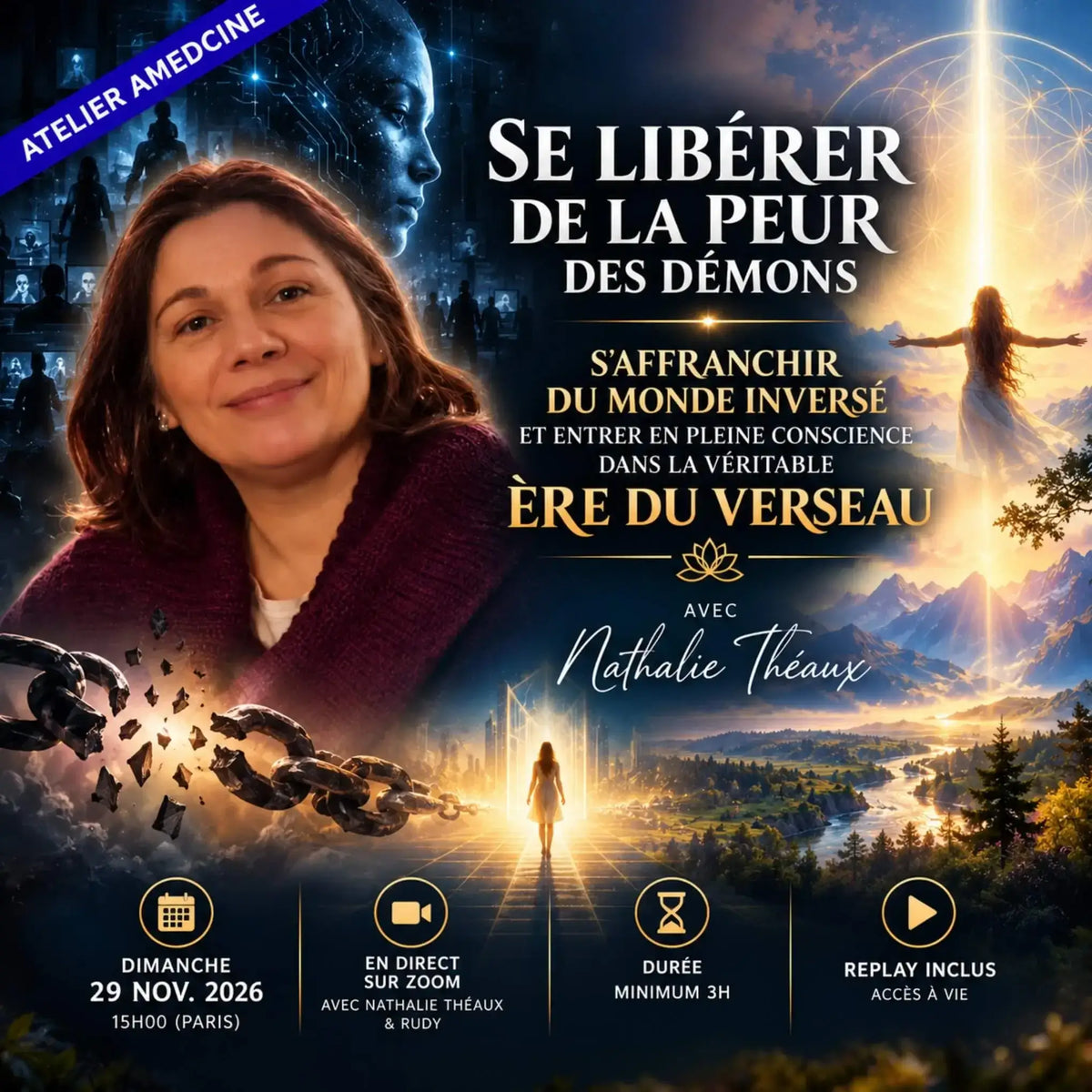 Se libérer de la peur des démons et s'affranchir du monde inversé｜Atelier en direct