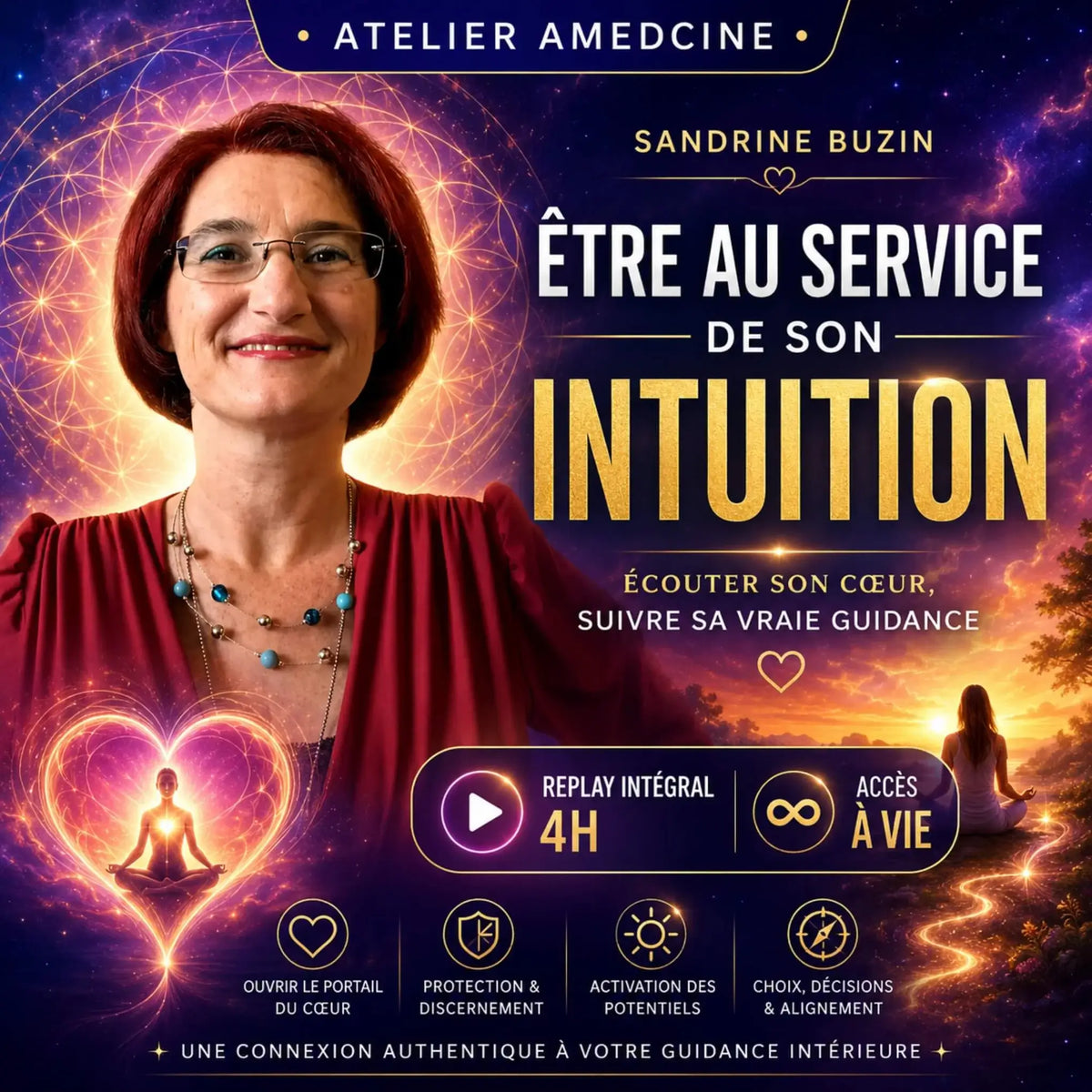 Être au service de son intuition - atelier en replay avec Sandrine Buzin